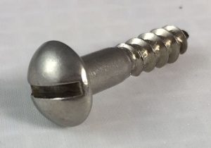 Woodscrew Round Slotted