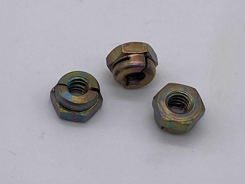 BA Self Colour Thin Aerotight Lock Nuts Arun Fasteners